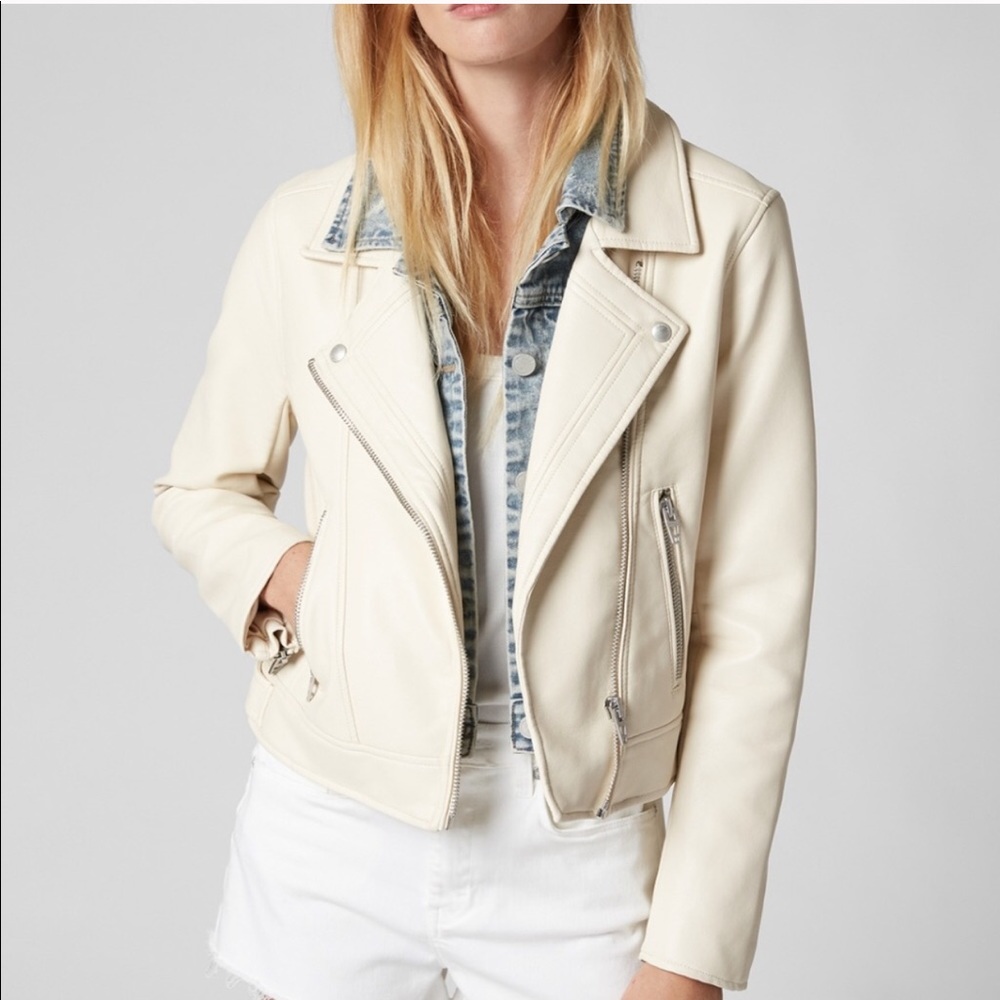 Blank NYC | Ghost Town Leather Denim Jacket